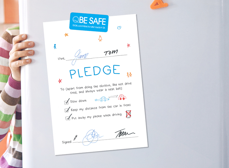 SA Road Safety pledge