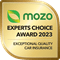 Mozo Experts Choice Award 2023 - Exceptional Quality Car Insurance