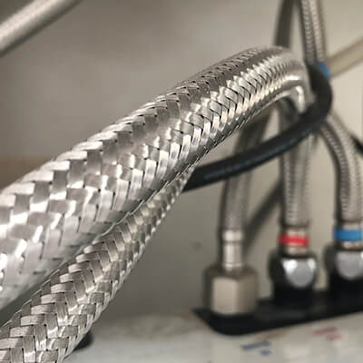 Braided flexible hose are a major cause of water damage