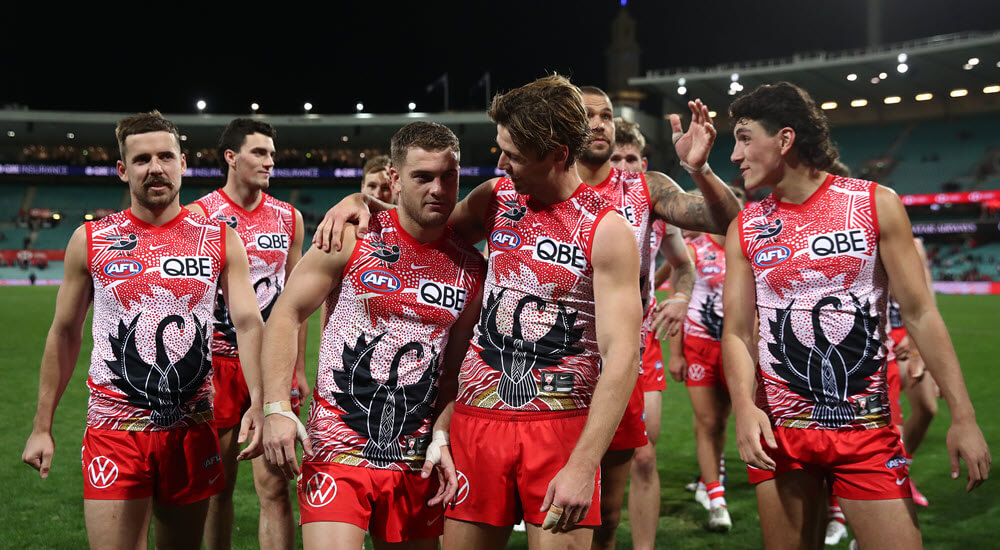 Sydney Swans indigenous jersey 2021