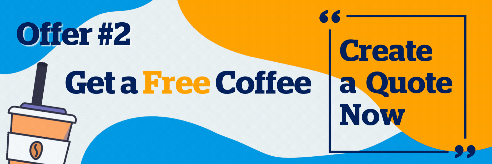 Get a free coffee 