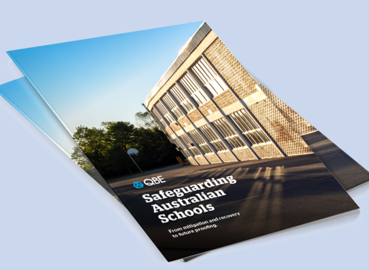 Safeguarding Australian Schools - QBE report front cover