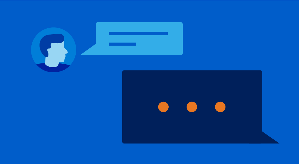 Qnect virtual chat tile