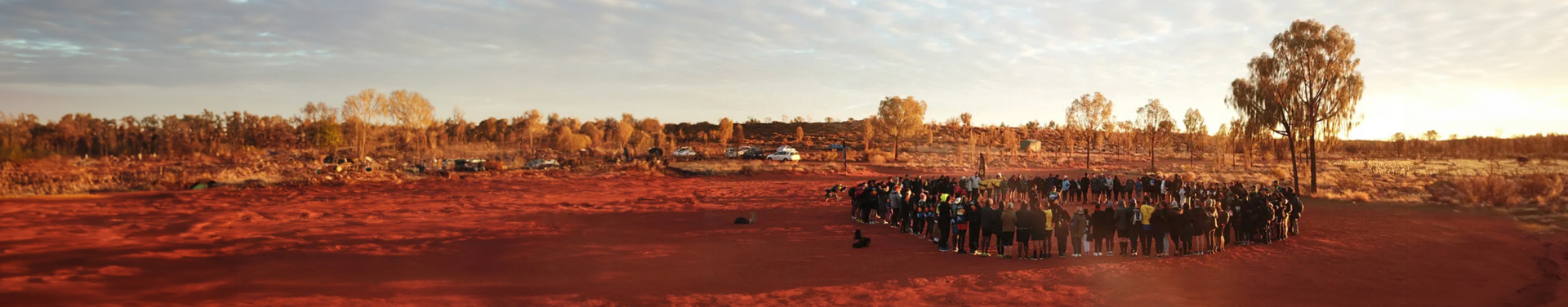 Indigenous Marathon Foundation Fun run participants