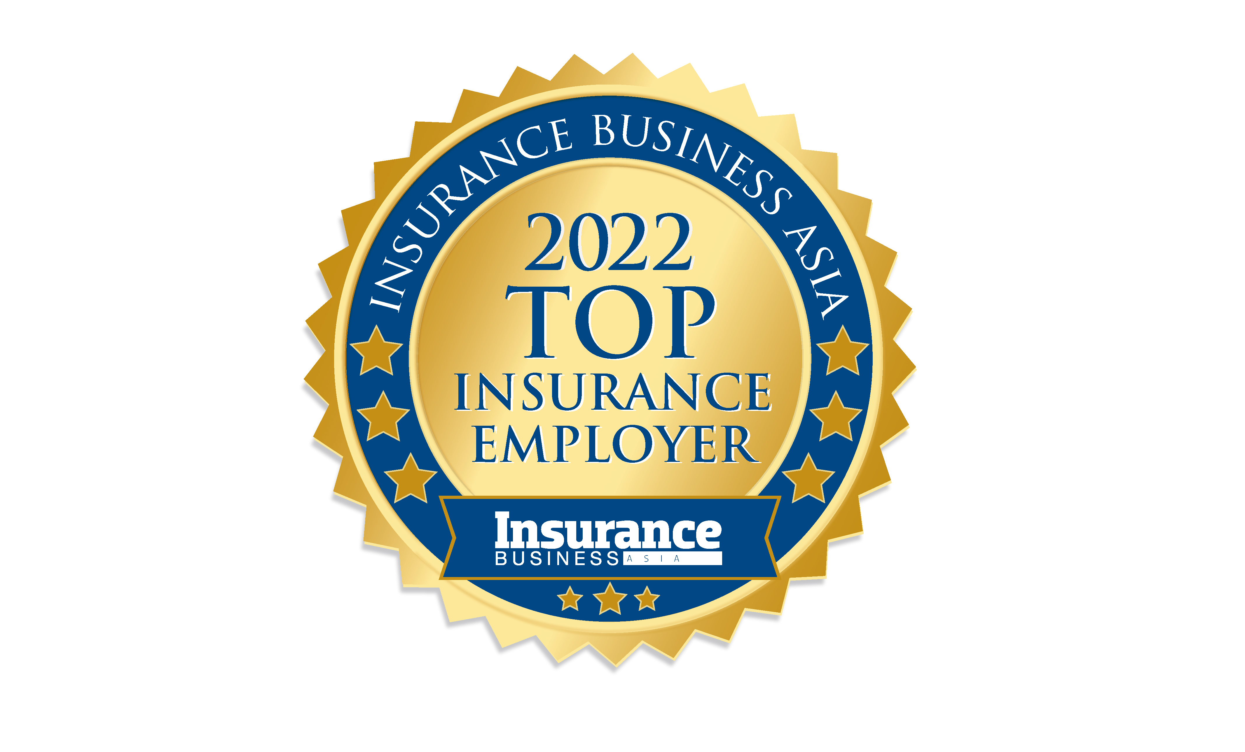 2022 Top Insurance Employer Medal