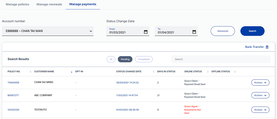 payment