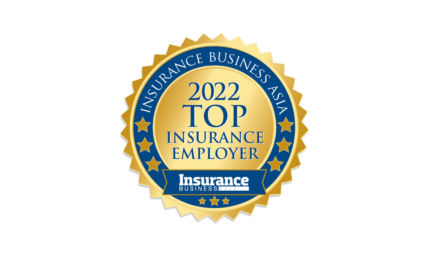 Insurance business Asia 2022 medal