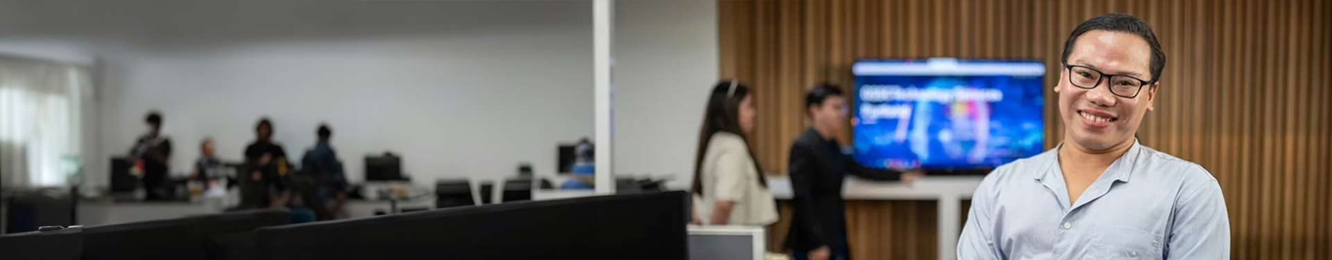 QBE employee smiling