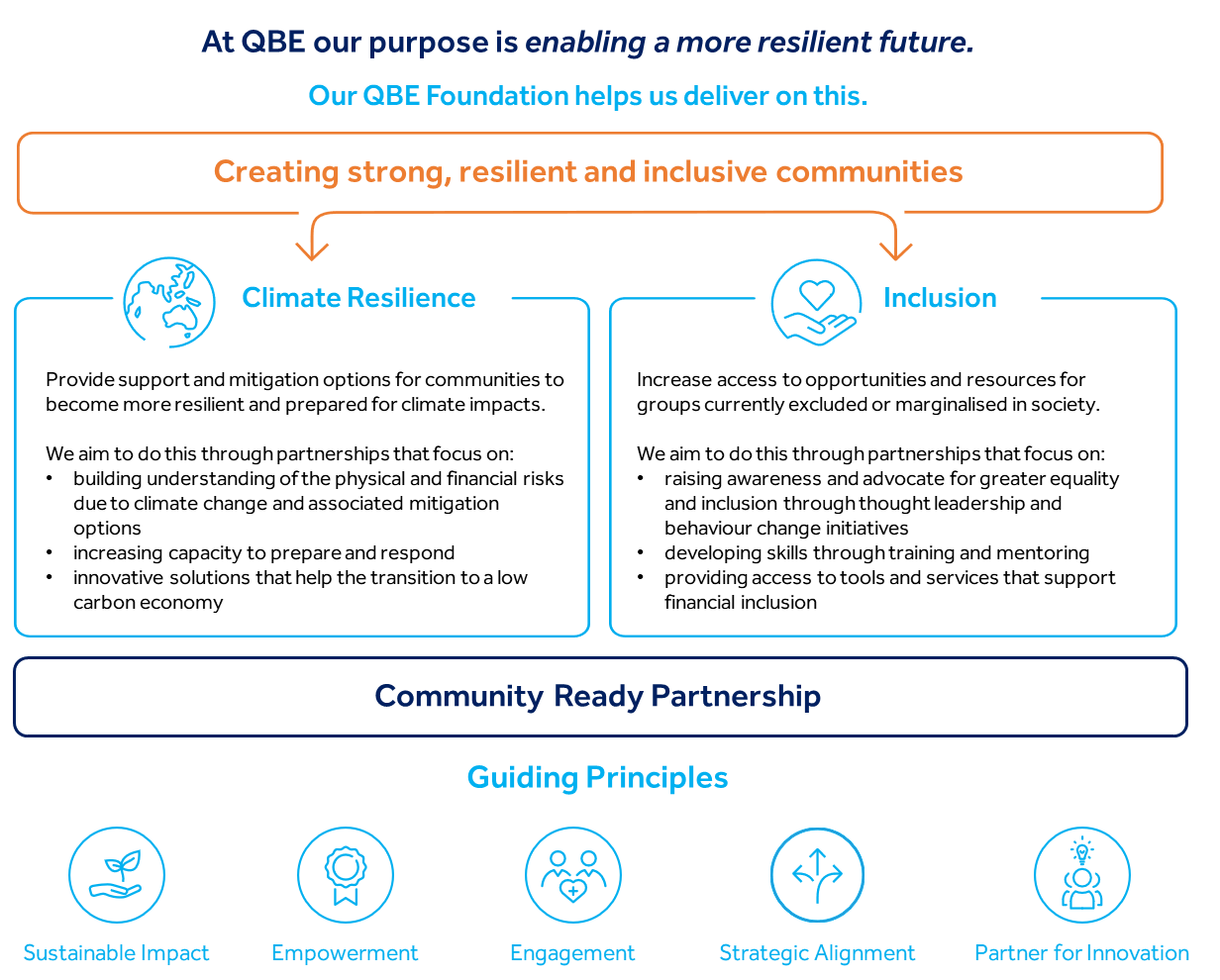 QBE Foundation strategic framework