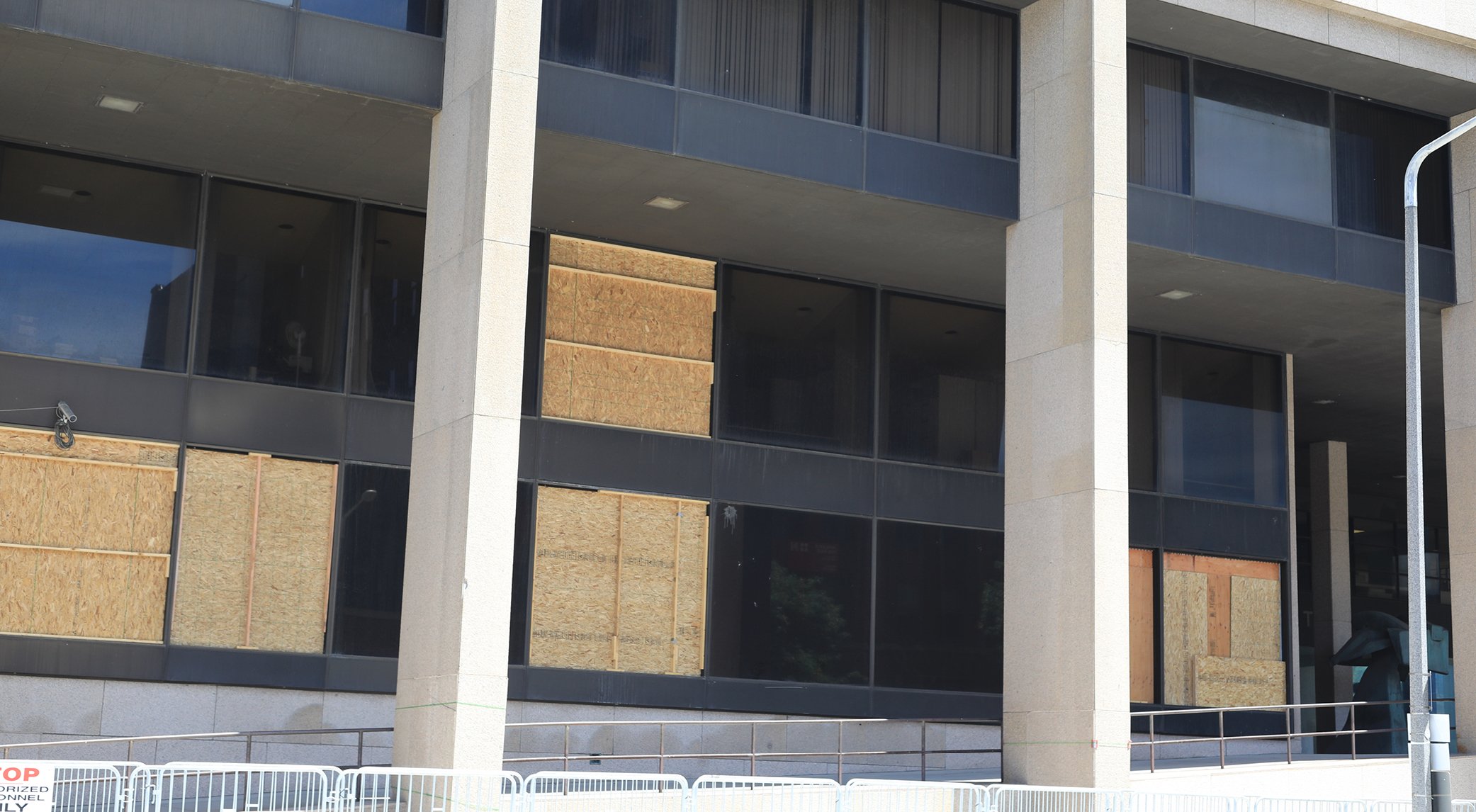 Parametric Blog damaged commercial building