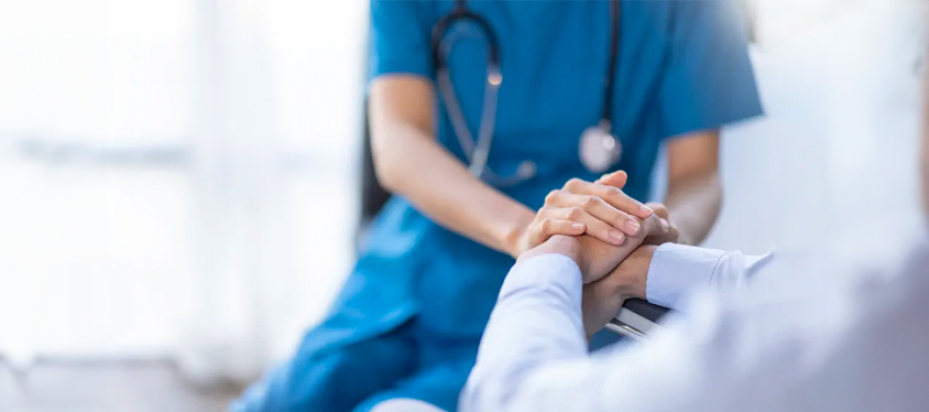 medical personnel caring